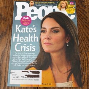 People Magazine - Feb 5 2024 - Princess Kate Middleton     women’s magazines